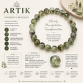 Natural Pherenite  Bracelet ( 8mm )