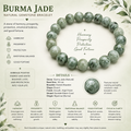 Natural Burma Jade Bracelet ( 10mm )