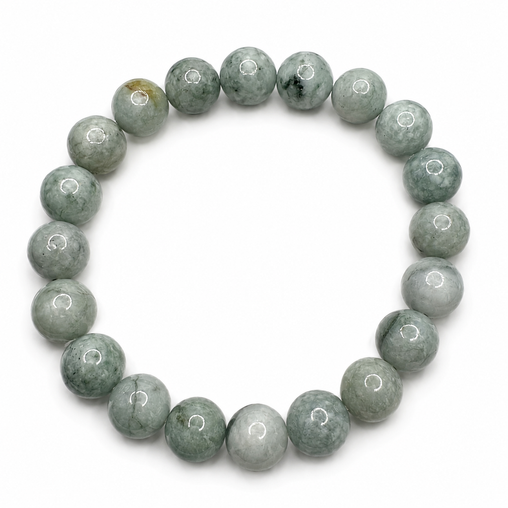 Natural Burma Jade Bracelet ( 10mm )