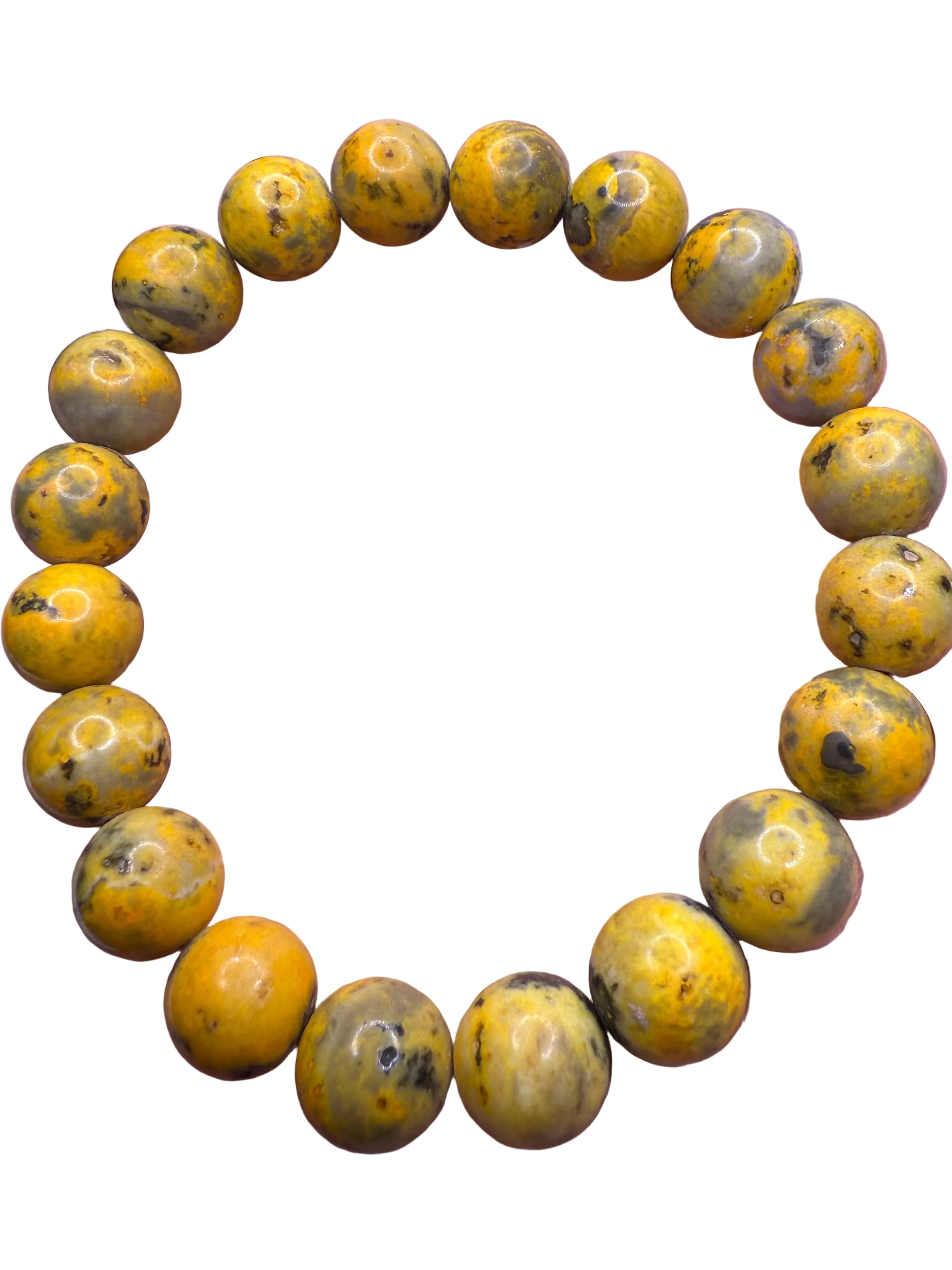 Natural Bumble Bee Jasper ( 10mm )