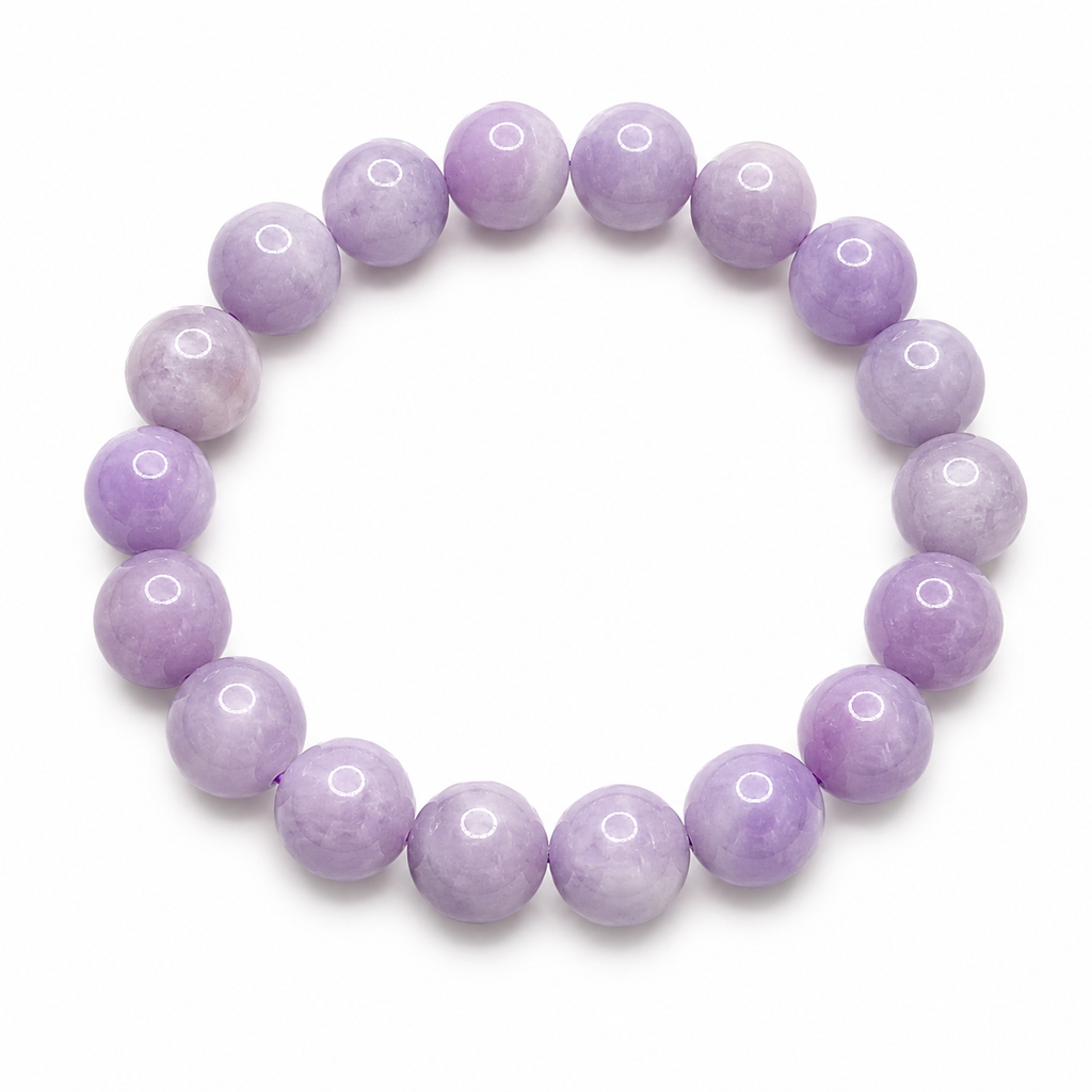 Natural Kunzite Bracelet ( 13mm )