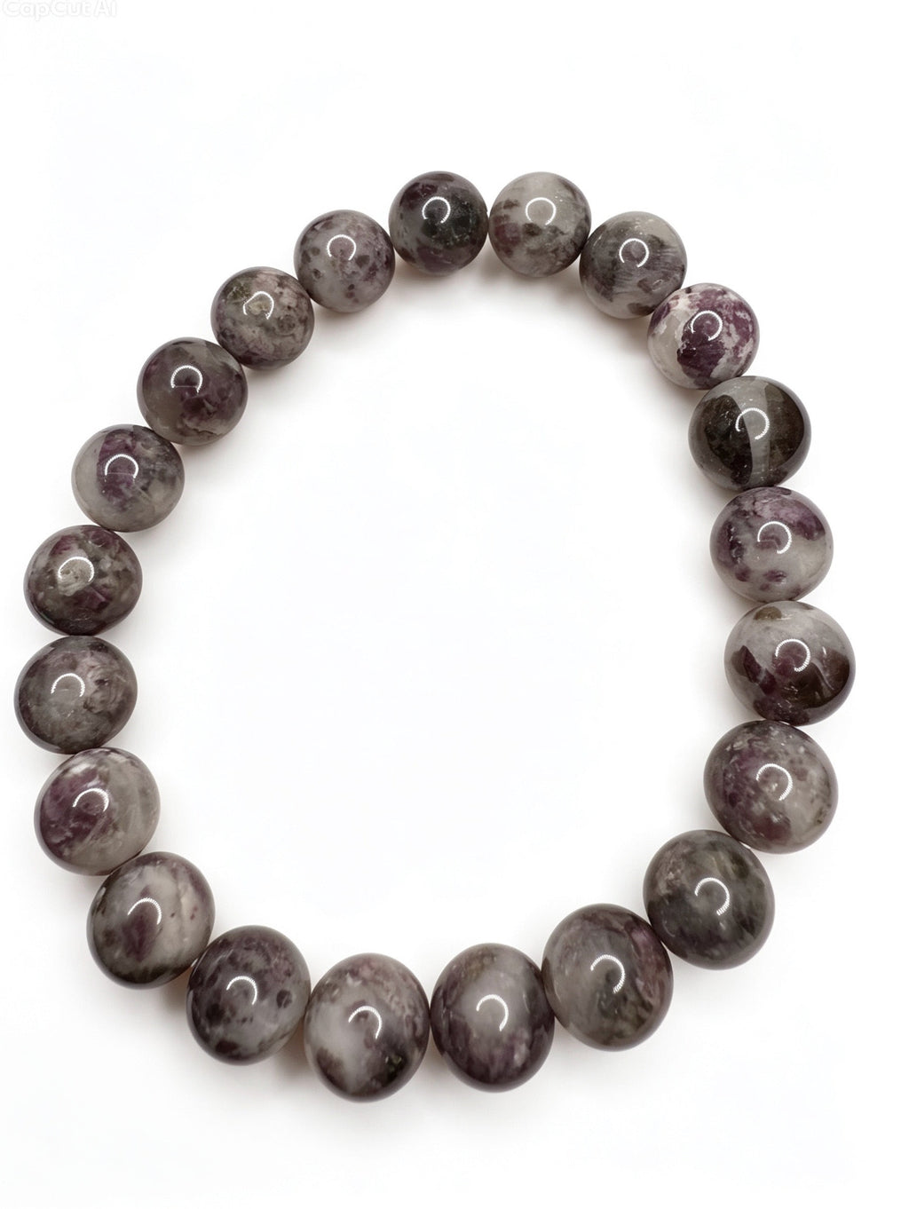 Natural Plum Blossom Tourmaline ( 9mm )