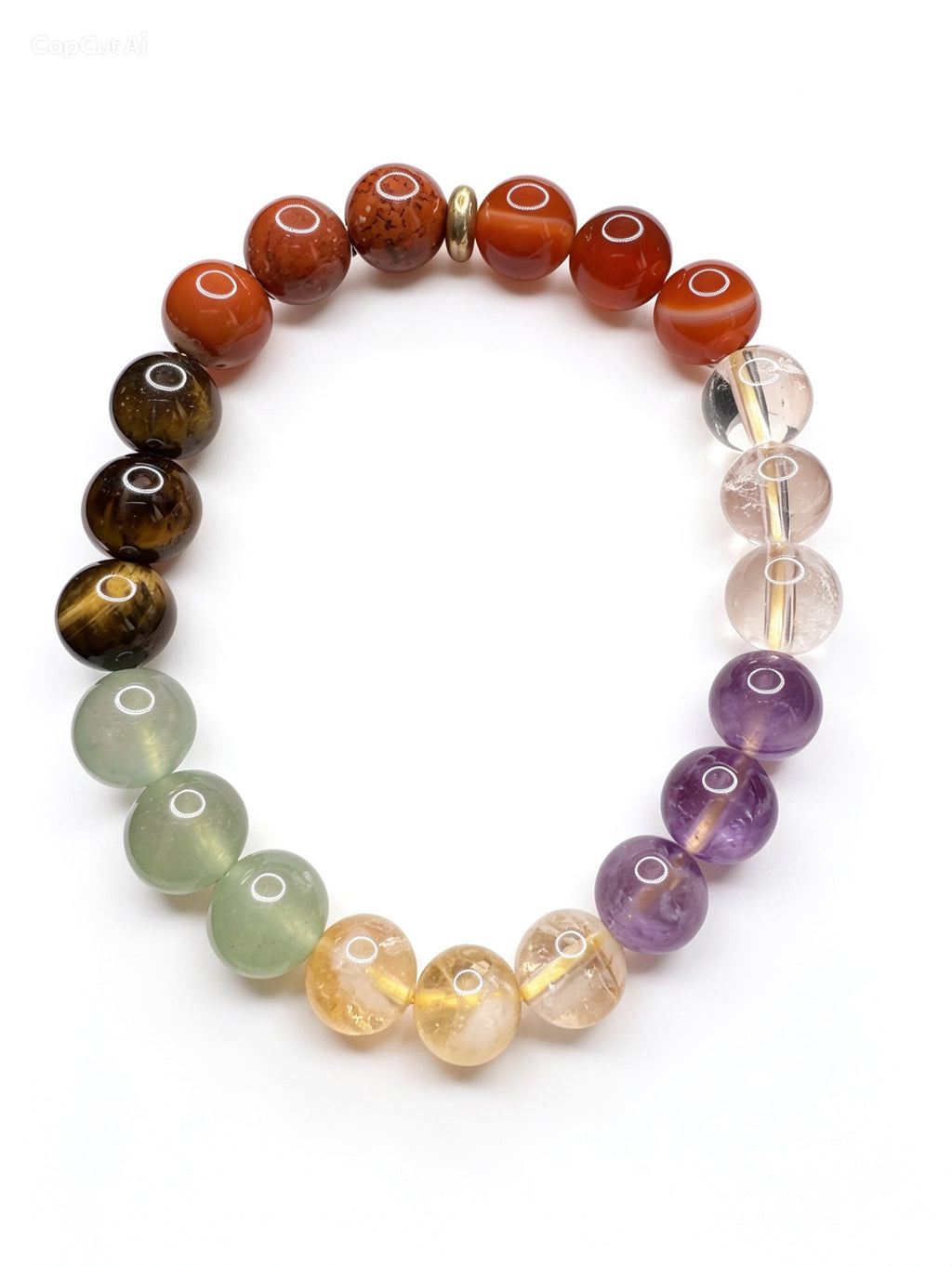 Natural Stone Chakra’s Bracelet ( 8mm )