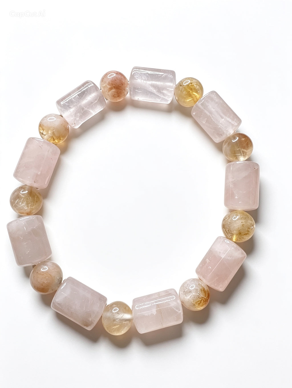 Natural Rose Quartz Bracelet