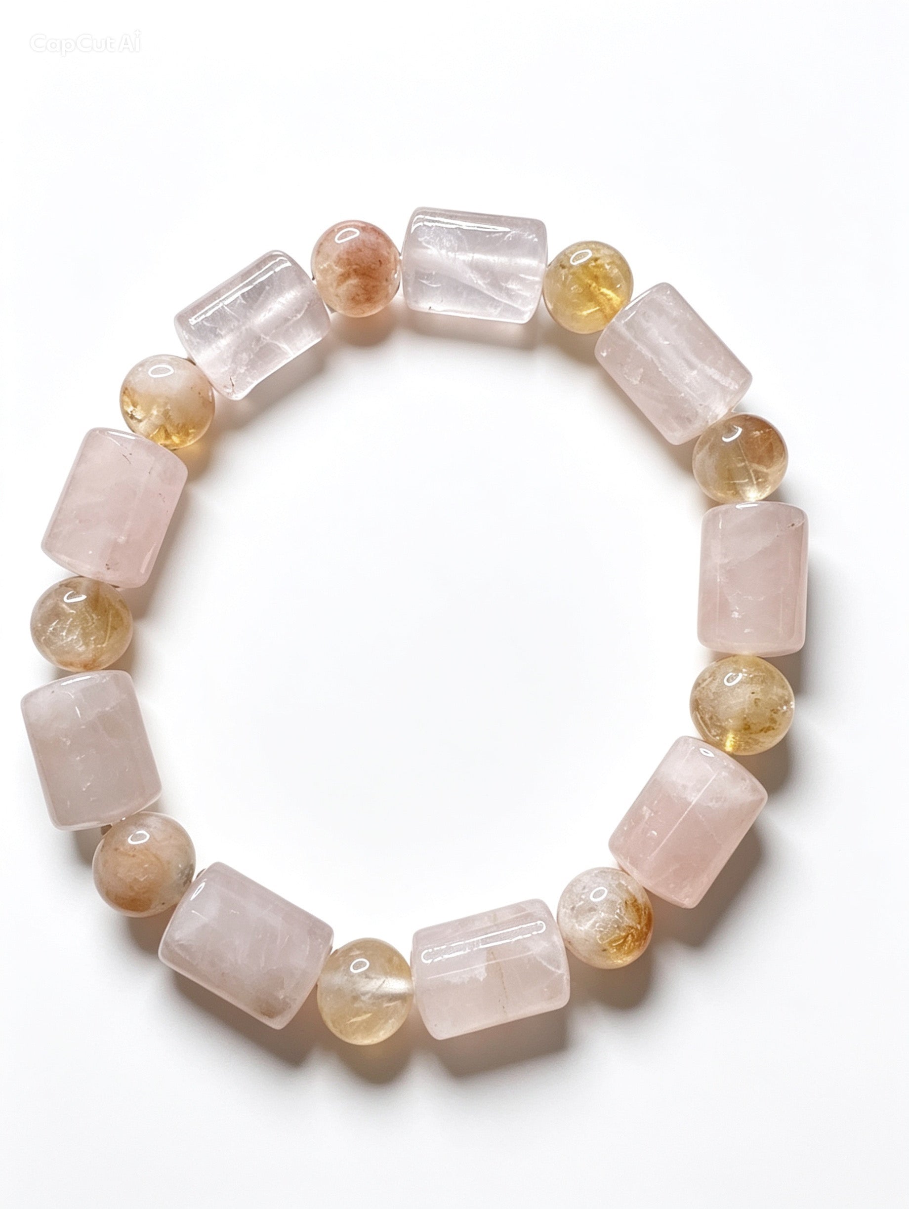 Natural Rose Quartz Bracelet