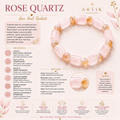 Natural Rose Quartz Bracelet