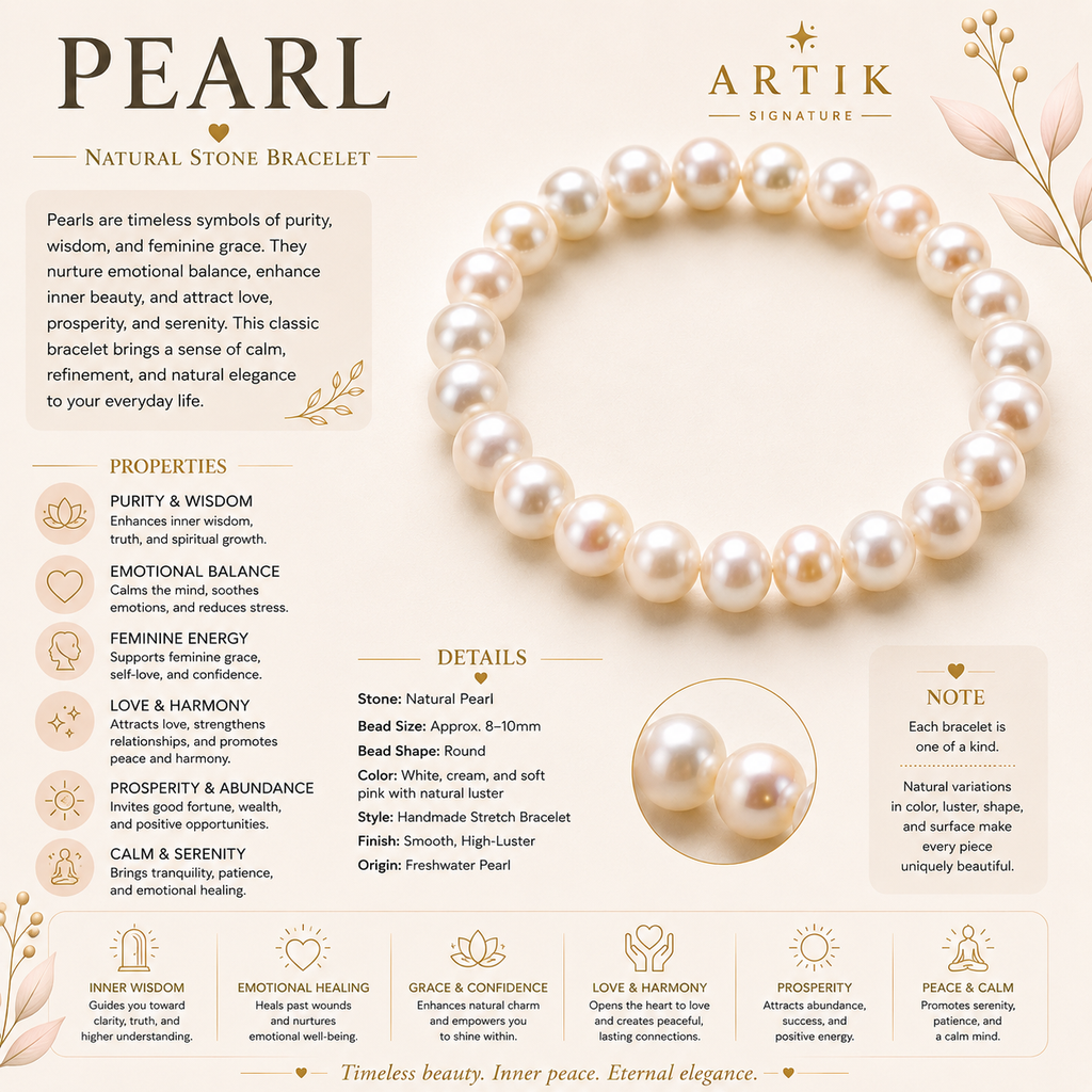 Pearl Bracelet Handmade