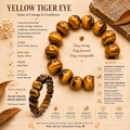 Yellow Tigers Eye Soft Bangle