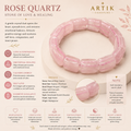 Rose Quartz Soft Bangle