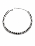 Black Spinel Tennis Bracelet