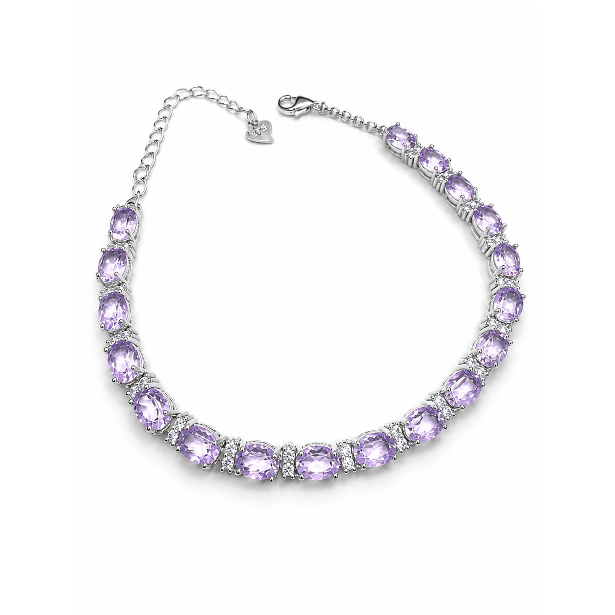 Amethyst Tennis Bracelet