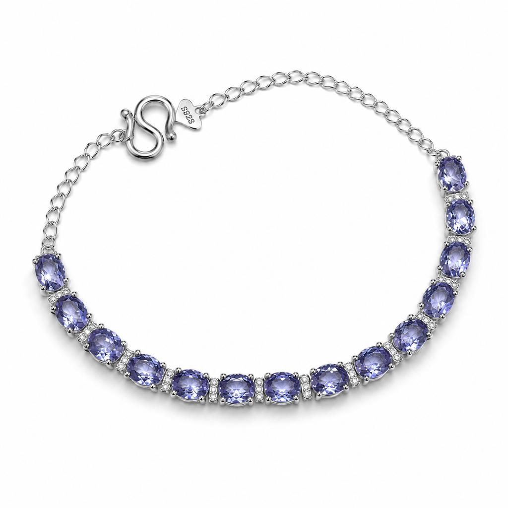 Tanzanite Tennis Bracelet