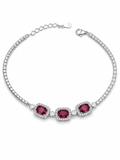 Pink Garnet Bracelet