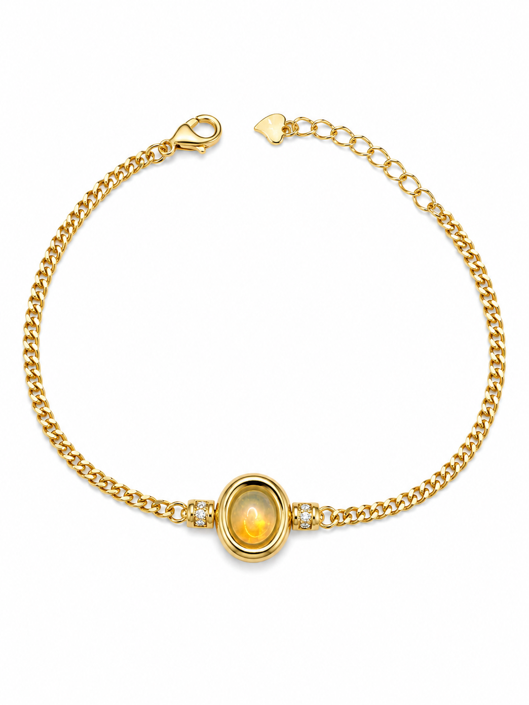 Opal Gold plated Bracelet