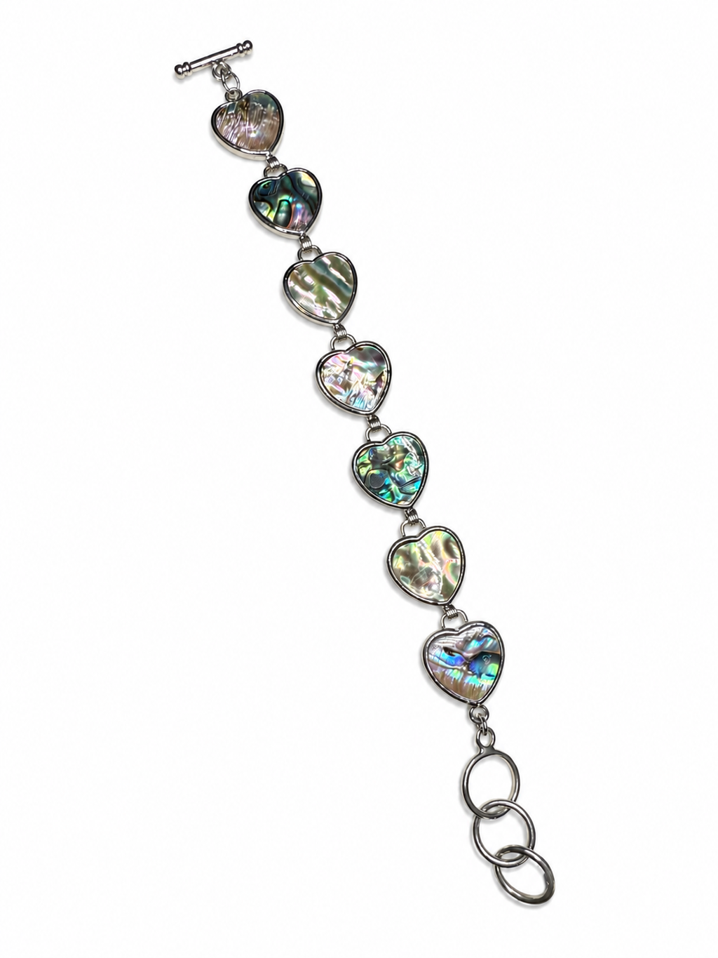 Abalone Heart Bracelet
