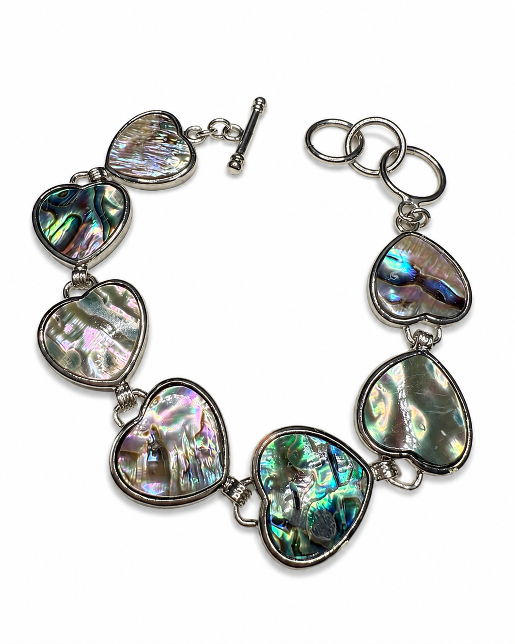 Abalone Heart Bracelet