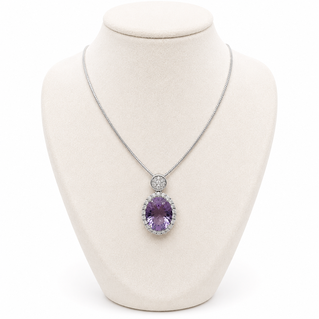 Amethyst Jewelry Set | 925 Sterling Silver