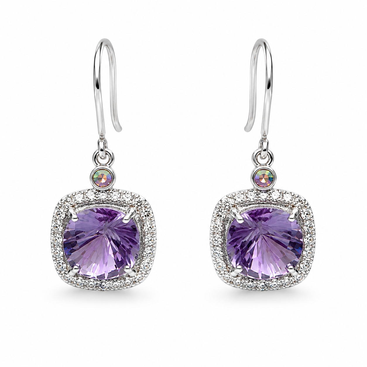 Amethyst Jewelry Set | 925 Sterling Silver