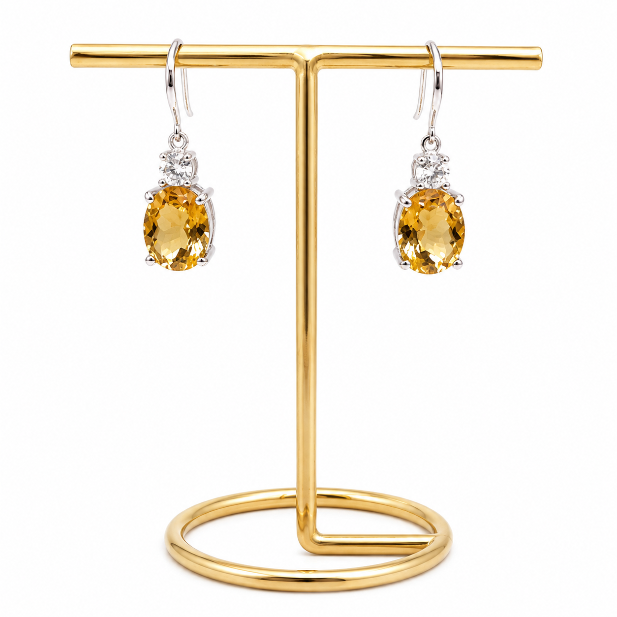 Natural Citrine Jewelry Sets | 925 silver