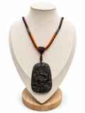 Golden Obsidian Dragon Pendant