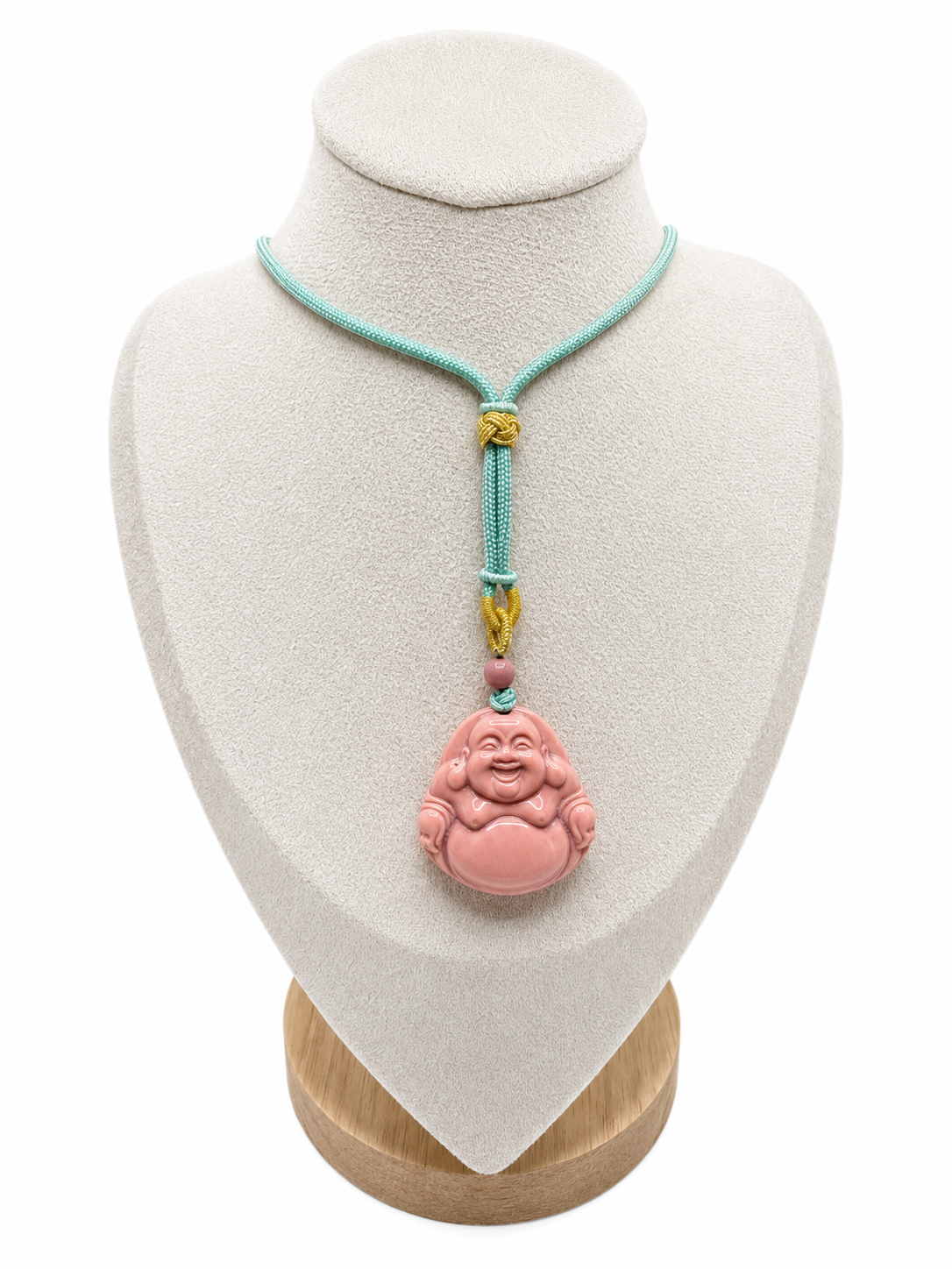 Alashan Agate Laughing Buddha