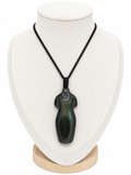 Golden Obsidian Goddess Pendant Necklace