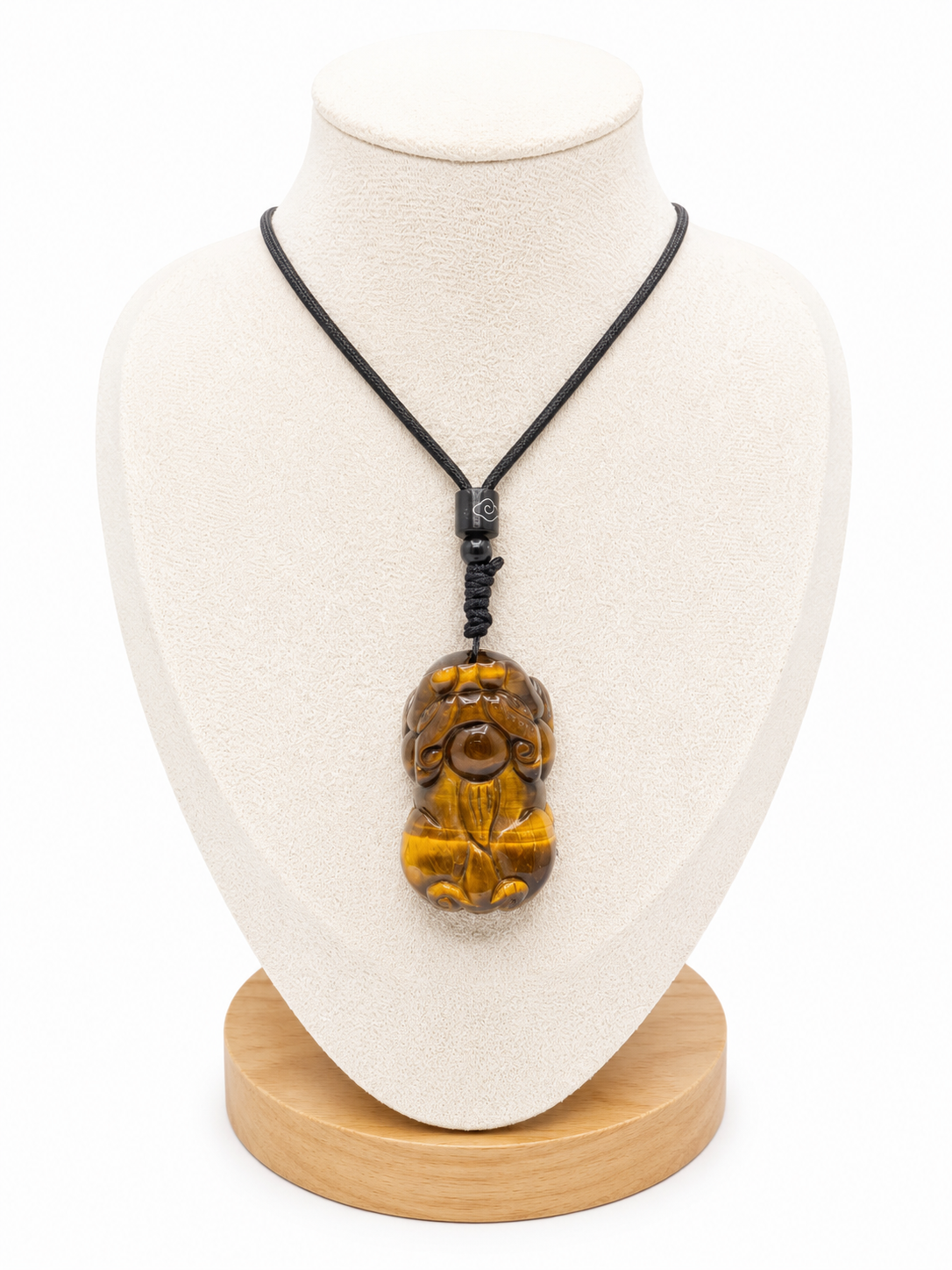 Tiger’s Eye Pixiu Pendant Necklace