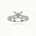 Artik Princess-cut Moissanite ring