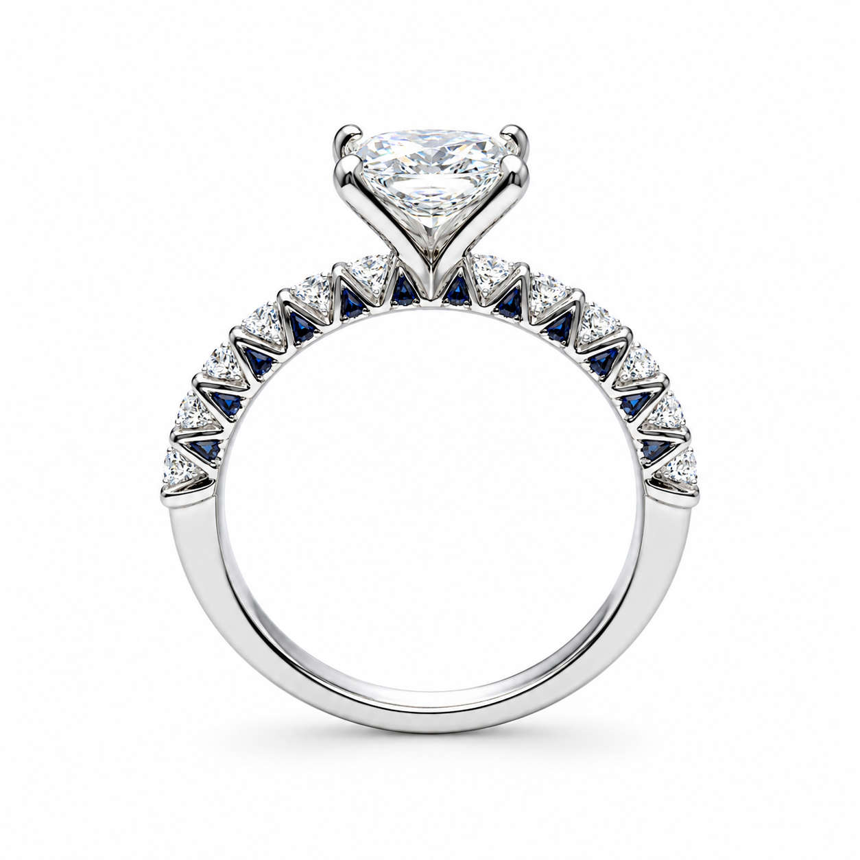 Artik Princess-cut Moissanite ring
