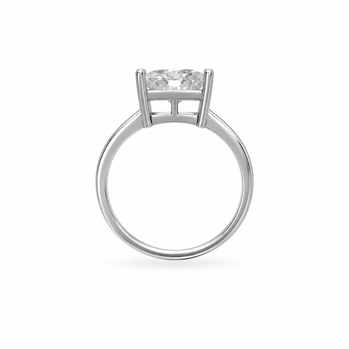 5CT Princess Cut Moissanite engagement ring S925 sterling silver